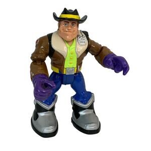 Rescue Heroes Brandon Irons Cowboy W/O Pack Action Figure 2001 Mattel #78315